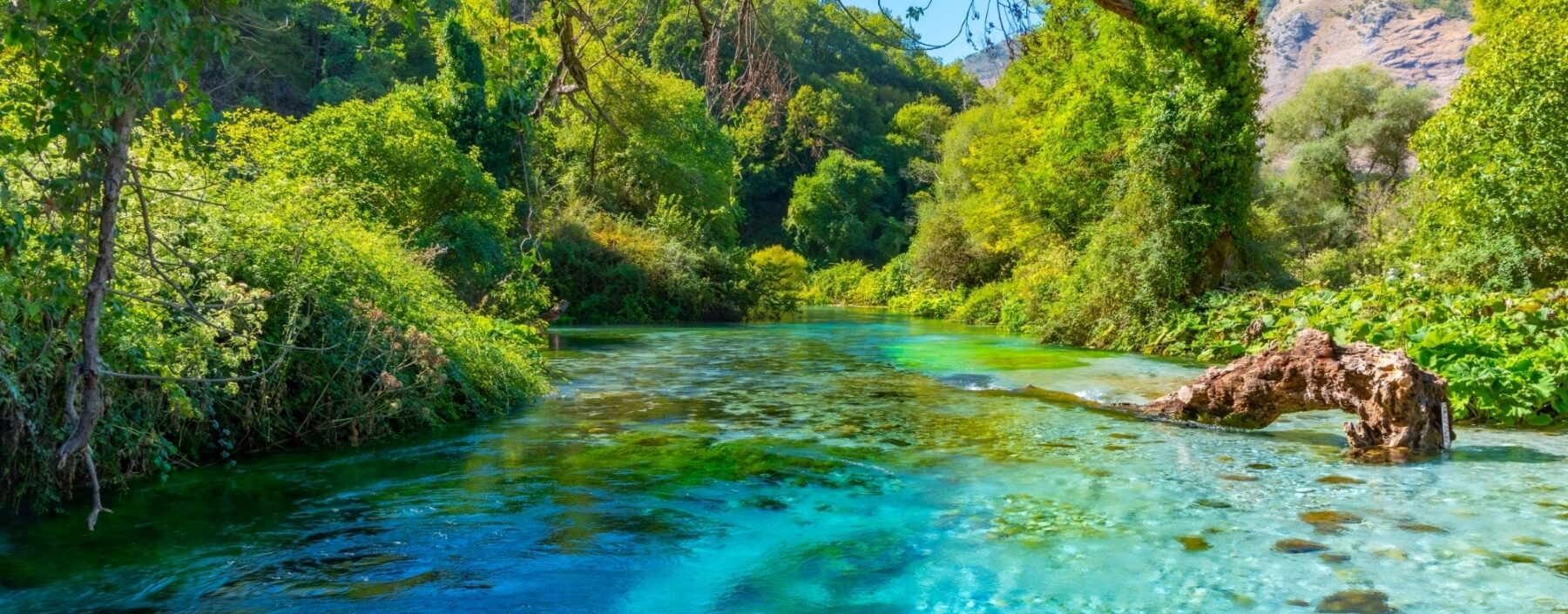 The Blue Eye natural spring