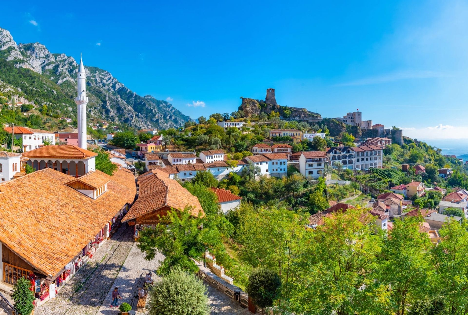 Kruja — Castle & Old Bazaar